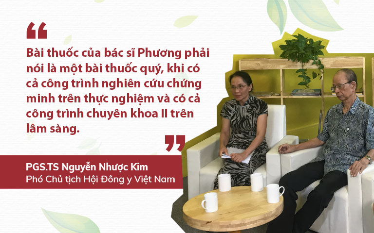 PGS.TS Nguyễn Nhược Kim nhận xét về bác sĩ Lê Phương