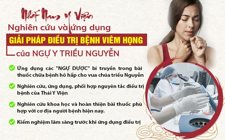 Thanh hầu bổ phế trang là bài thuốc kế thừa tinh hoa y học cổ truyền Thái y viện triều Nguyễn